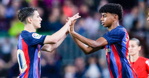 बार्सिलोना उपाधि नजिक